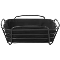 blomus Brotkorb Delara 25,8 x cm Stahl Schwarz