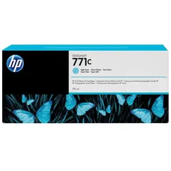HP 771C Cyan hell DesignJet Druckerpatrone, 775 ml