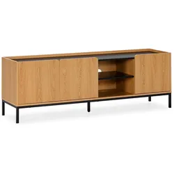 TV-ELEMENT Curva 3 türen Eichenfarbe