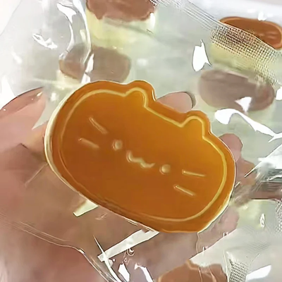Perfect Picks Market Pudding Cat Mochi Squishy Toy Soft Kawaii Stress Relief Squeeze Ball a