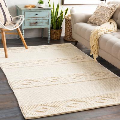 Livabliss Samara Hand Woven Farmhouse Wool Area Rug