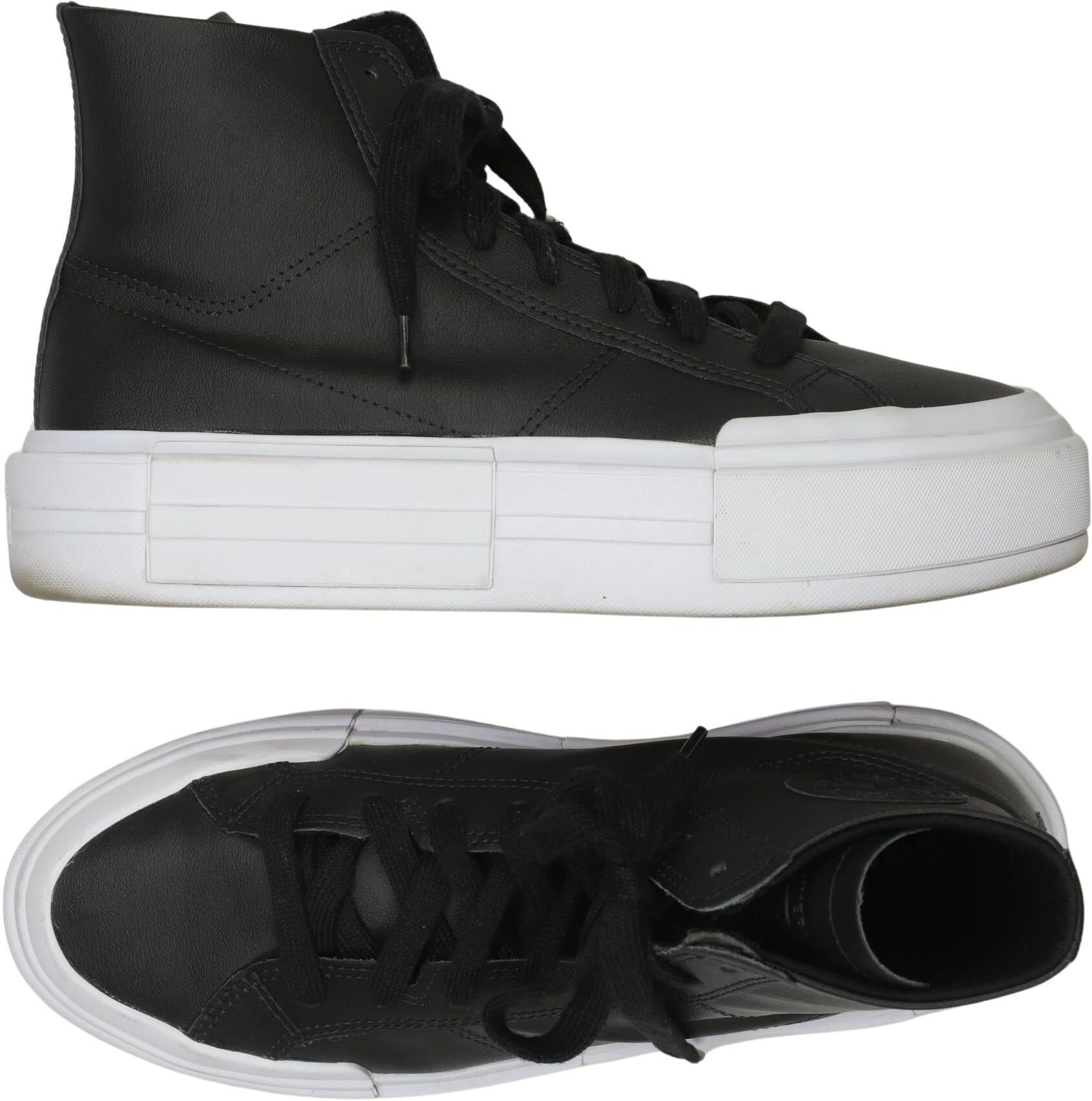 Converse Herren Sneaker, Schwarz, Gr. EU 42.5, Leder - Second Hand