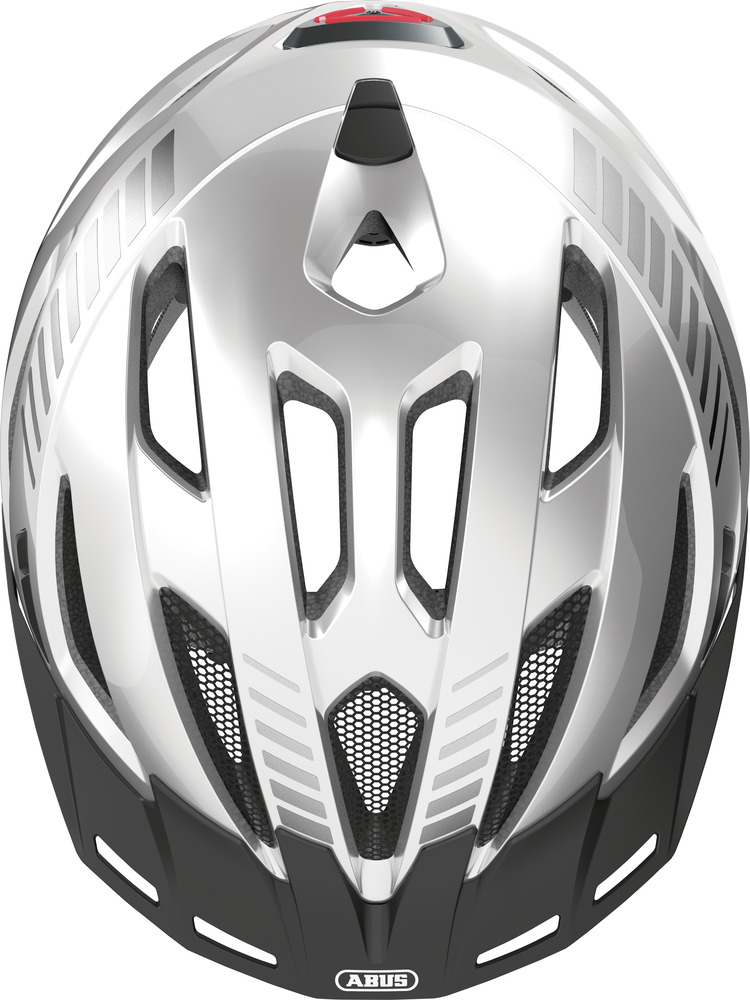 ABUS Helm URBAN-I 3.0 signal silver L 10086876-01