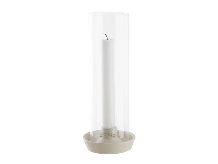 ERNST Bougeoir Ernst cylindre en verre Blanc