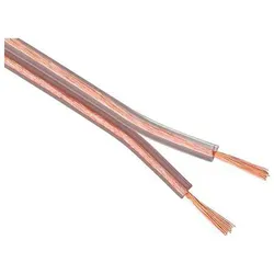 Cables LAUTSPRECHERKABEL - ROT/SCHWARZ - 2 x 1.50 mm2 - 25 m (25 m, 1.50 mm2), Lautsprecherkabel, Rot