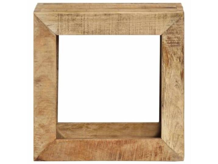 GPUTYGHN Hocker 40x30x40 cm Massivholz Mango Beistelltisch, Couchtisch, Kaffeetisch, Stuhl, Mangoholz, Retro-Stil, Flur, Wohnzimmer