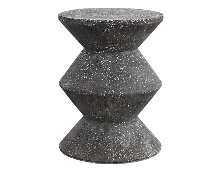 YCCHAH Sofatisch Nordic Einfache Schwarz Kleine Tisch Terrazzo Couchtisch Wohnung Sofa Ecke Ornamente Wohnzimmer-Beistelltisch