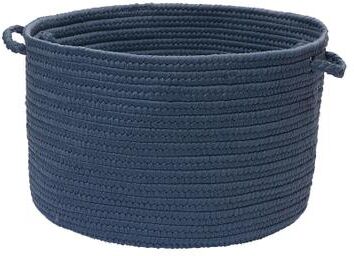 Boca Raton Basket by Colonial Mills in Lake Blue (Size 14X14X10)