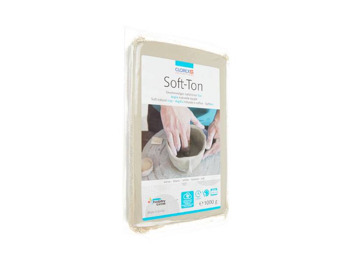 Glorex Soft-Ton Weiss 1 kg