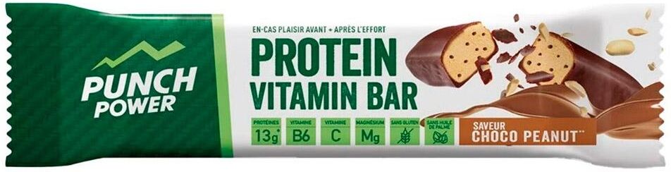 Punch Power  - Protein Vitamin Bar 49 g. Choco Peanut - Barre Energétique