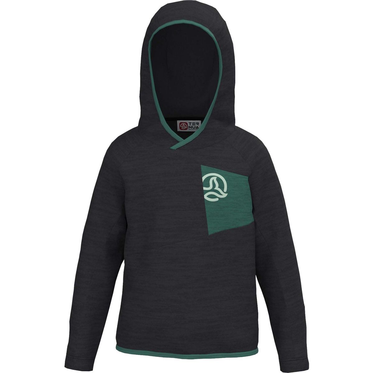 Ternua Toslow Hoody K black (9937) 04 1263759-9937-04