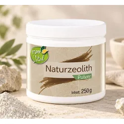 Kopp Vital® Naturzeolith Pulver / 92 % Klinoptilolith / Körnung: < 0,05 mm