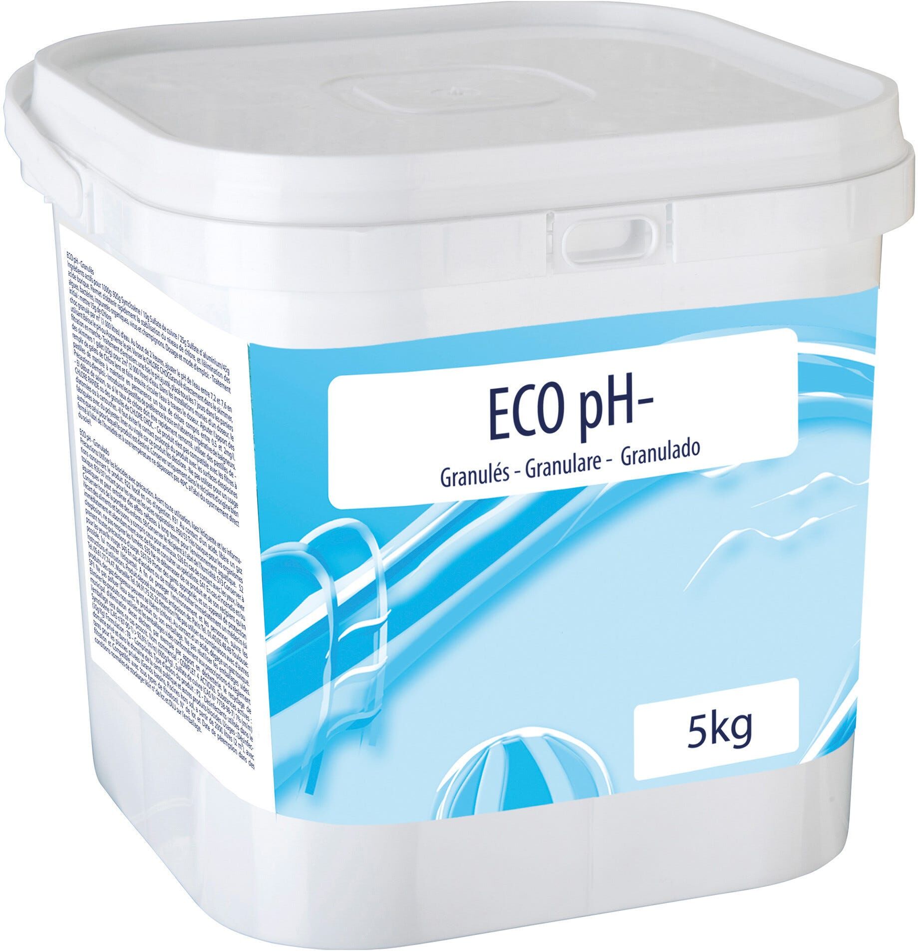 Gre' RIDUTTORE DI PH GRE ECO GRANULARE 5 kg PER PISCINE