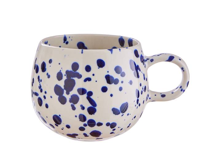 Tasse 15 x 9 x 9cm Blau/Dunkelblau