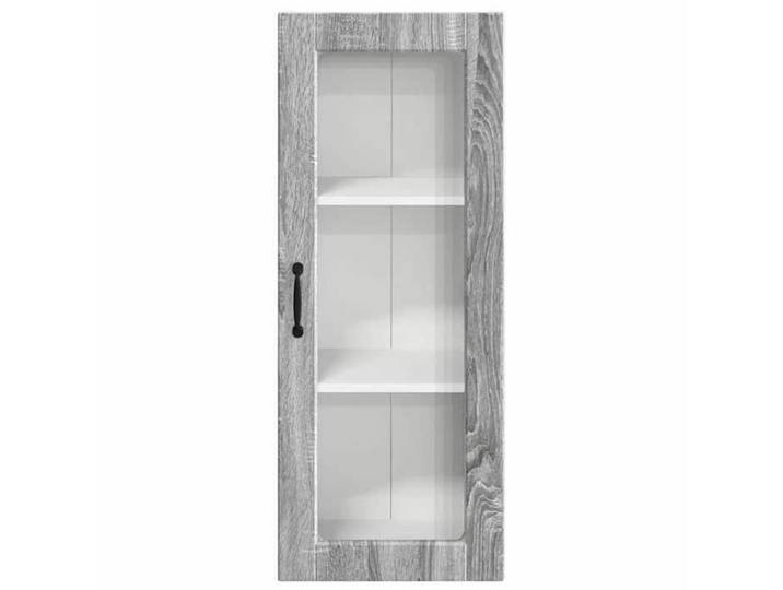 Moderne Armoire mural de cuisine SWEETY Cabinet cuisine avec porte Gris Sonoma 40x31x100 cm BB2144