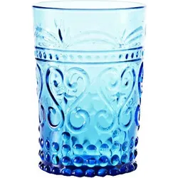 Provenzale Wasserglas 270 ml türkisfarbig