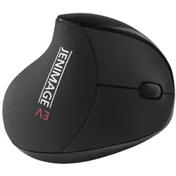 Jenimage Kabellose Maus »Vertical Mouse Wireless« schwarz, 10.4x6.5x7.5 cm