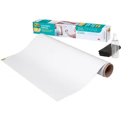 Post-it FlexWriteSurfaceFolie, FWS3x2, 1 Rolle, 60x90, inkl. Mikrofasertuch