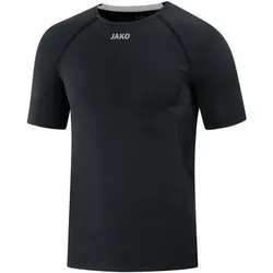 JAKO Herren T-Shirt Compression 2.0, Größe L in Schwarz Schwarz