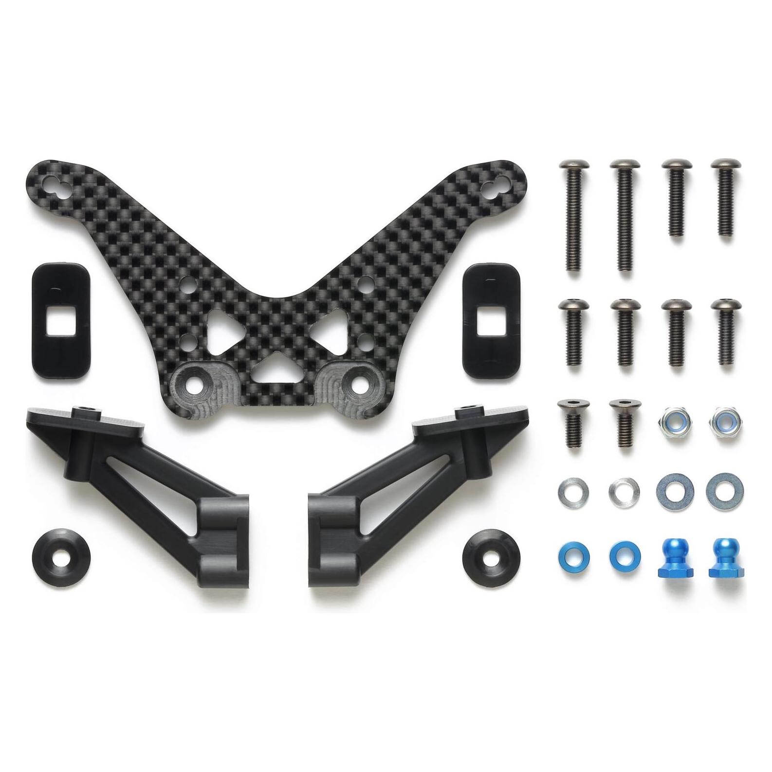 Tamiya TD4 / TD2 Carbon Damper Stay Rear (22061)