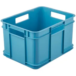 Keeeper - Aufbewahrungsbox 16L Blau 35x27x22 cm EURO-BOX - Kollektion Bruno ECO