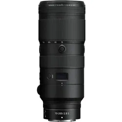Nikon Nikkor Z 70-200mm f/2.8 S (Nikon Z, APS-C / DX, Vollformat), Objektiv, Schwarz