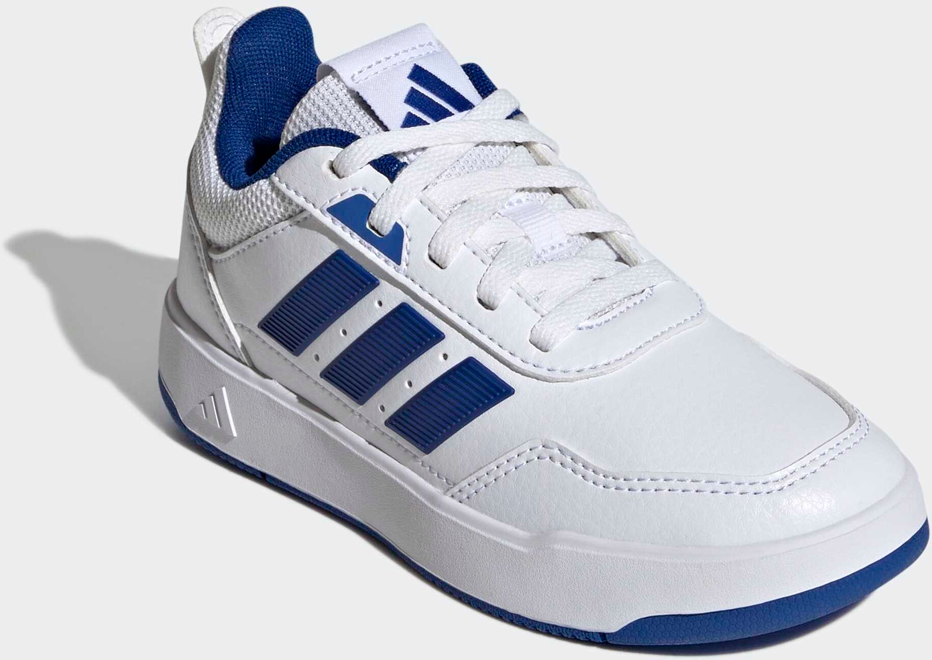 Sneaker ADIDAS SPORTSWEAR "TENSAUR SPORT 3.0 K", Mädchen, Gr. 37, blau (cloud weiß, collegiate royal, collegiate royal), Synthetik, Textil, Schuhe Sneaker