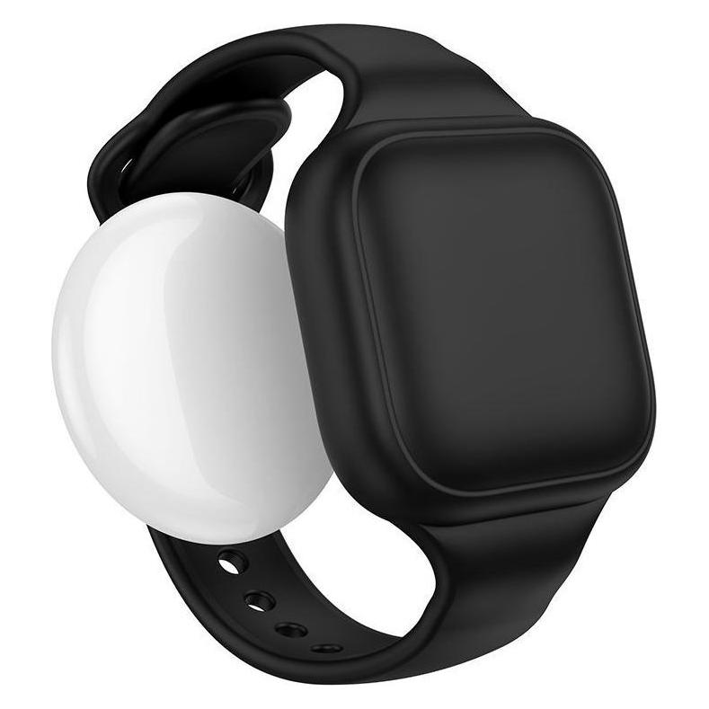 Hoco Wireless headphones Locator geeigner für Apple Find My E91E bracelet type black (Apple Find My) (64604806)