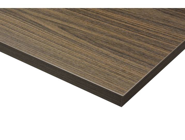Arbeitsplatte KOCHSTATION Scafa , braun (walnuss braun), B:210cm H:4cm T:60cm, Holzwerkstoff, Tischplatten, in verschiedenen Breiten, Stärke 4 cm