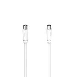 hama 00205046 Antennen-Kabel, Koax-Stecker - Koax-Kupplung, 3,0 m, 90 dB