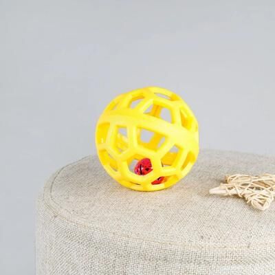 Uplift Treasures Rubber Hollow Ball Dog Chew Toy 9 3.54 In