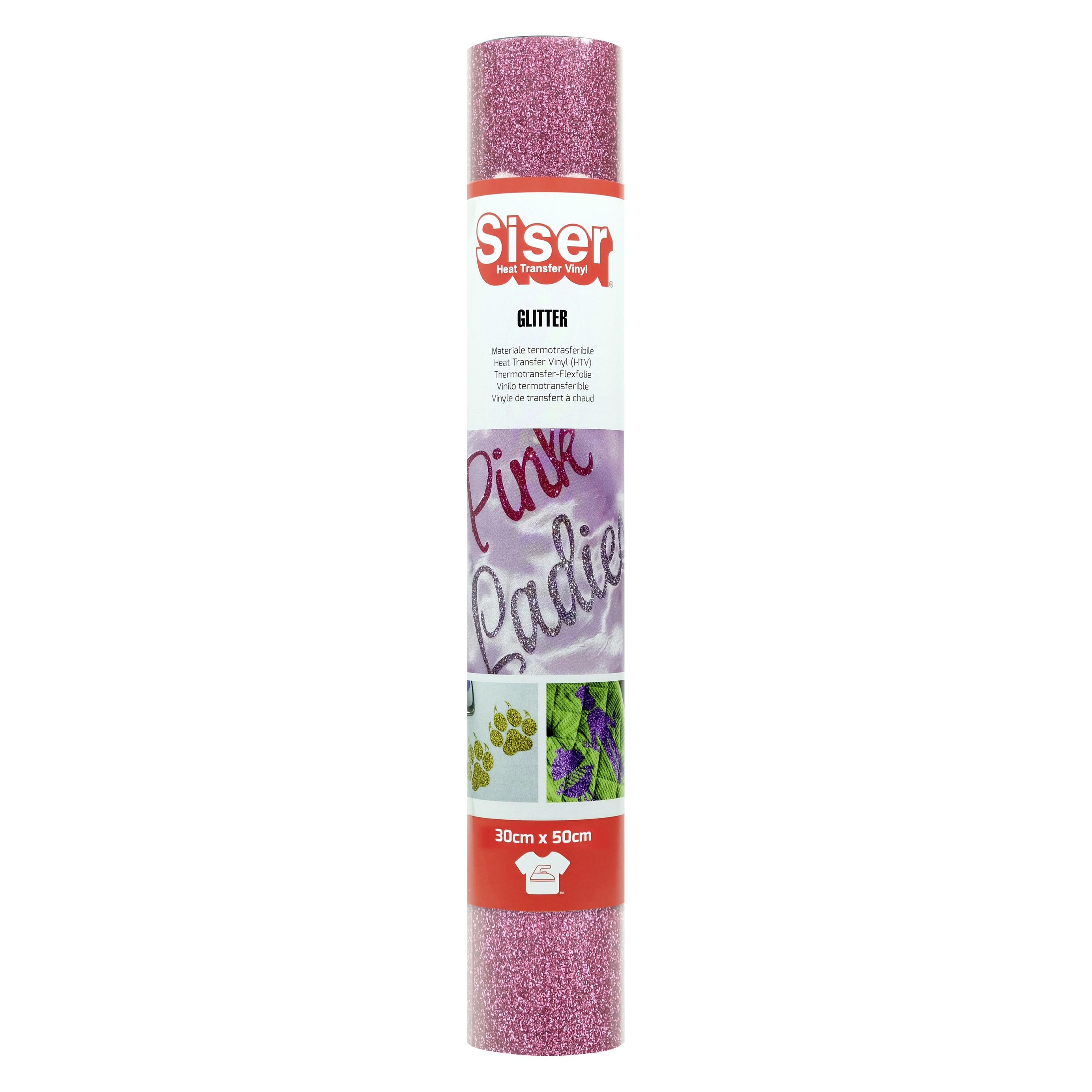 Siser Transferfolie für Cad-Cut Schnittbreite 30 cm Blush Rose (1FGLITT-PK-3050)