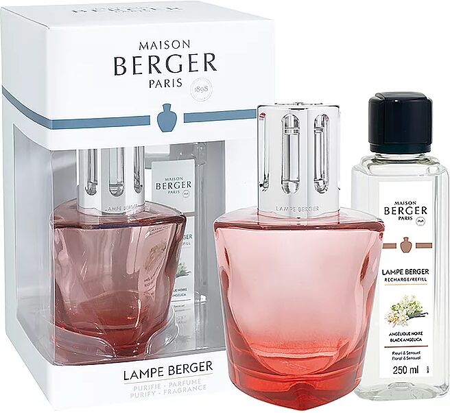 MAISON BERGER PARIS Lampe Berger Set TERRA Rouge 250ml Angelique Noire rot B