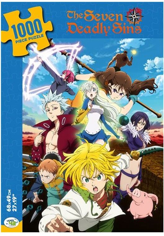 Don't Panic Games Puzzle 1000 pièces - Officiel Seven Deadly Sins