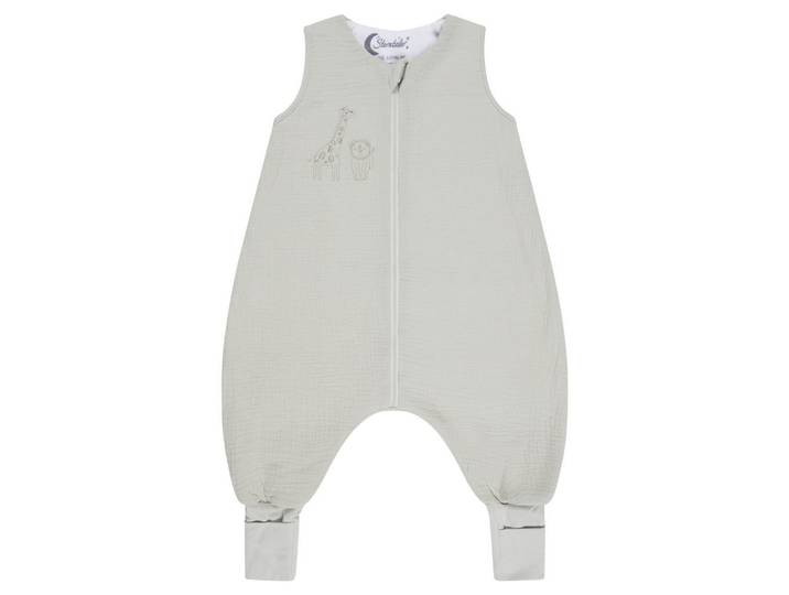Sterntaler Babyschlafsack Löwe Leo, Salbeigrün, Giraffe, Füllung: Baumwollfüllung, Gr. 104/110, Schlafen, Babybettausstattung, Babyschlafsäcke