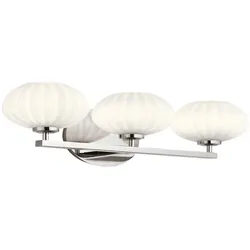 Wandleuchte Badezimmerleuchte Wandlampe LED Chrom Dimmbar B 63,5 cm IP44