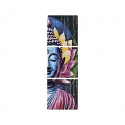 Buddha Triptychon – Malen nach Zahlen