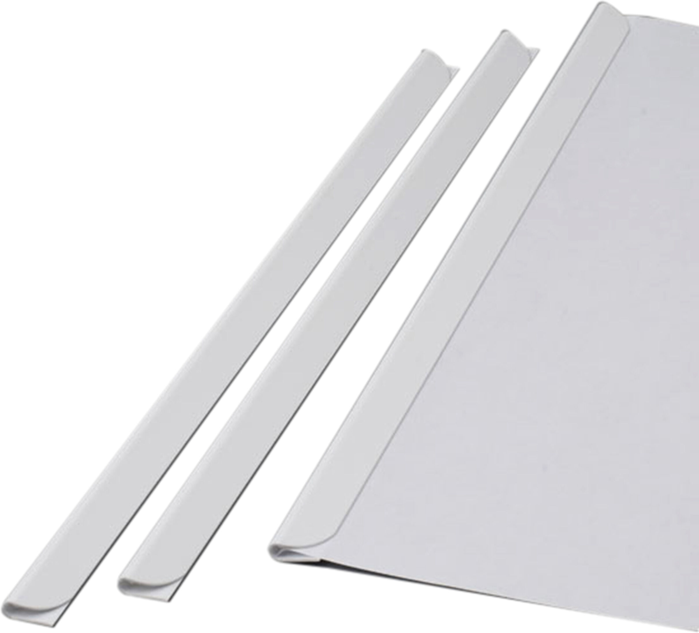SPRINTIS 10 Unités - Profils porte-affiche A3, blanc, 3-4 mm, plastique