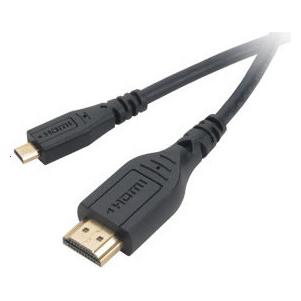 Akasa High Speed HDMI HDMI-Kabel HDMI Typ A (Standard) HDMI Type C (Mini) (1.50 m) (AK-CBHD07-15BK)