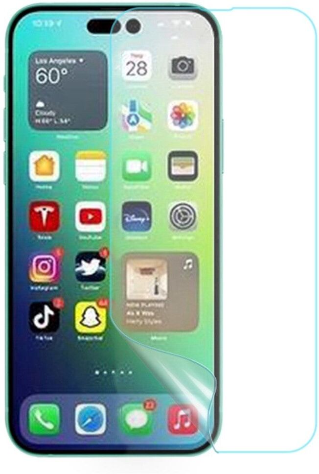 INCOVER iPhone 14 Pro Beskyttelsesfilm med Anti-Blue Light - Gennemsigtig