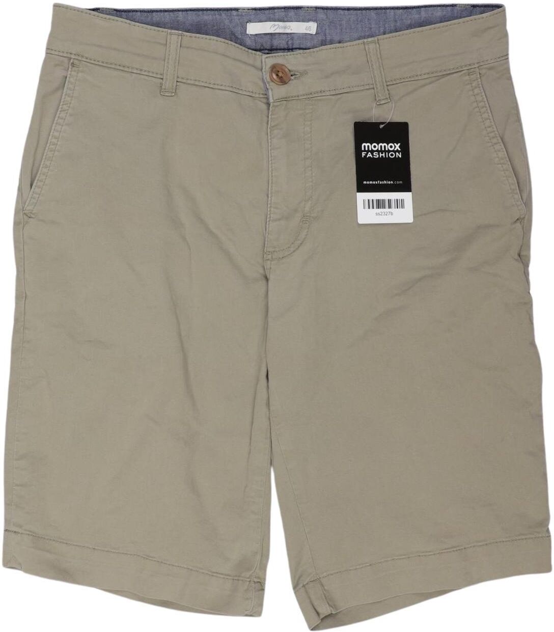 Maas Herren Shorts, Beige, Gr. EU 46, Baumwolle / Elasthan - Second Hand