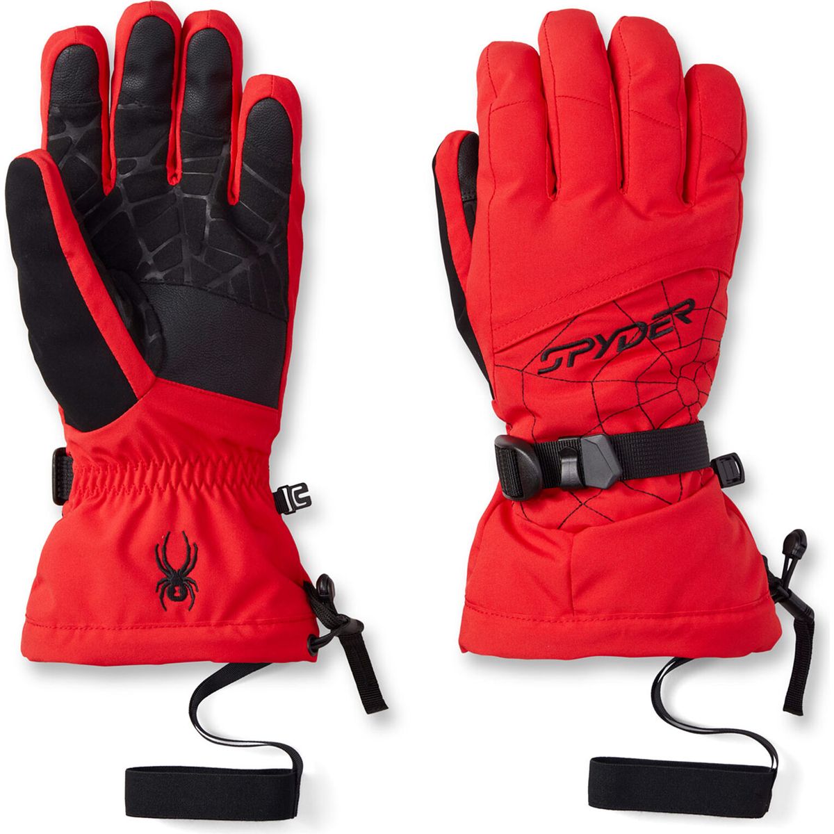 Spyder Overweb Ski Gloves spyder red (SPR) M 38D143600-SPR-M