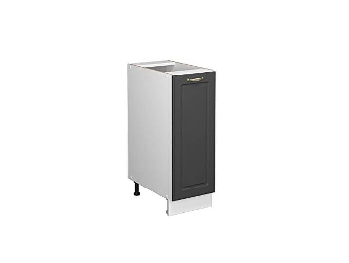 Vicco Apothekerschrank Fame-Line, Anthrazit-Gold, 30 cm