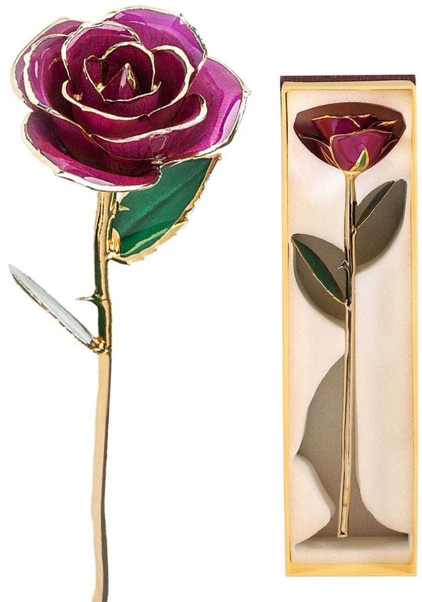 SPHProducts Gouden Roos - Echte Roos Geplateerd in 24 Karaat Goud - Forever Love