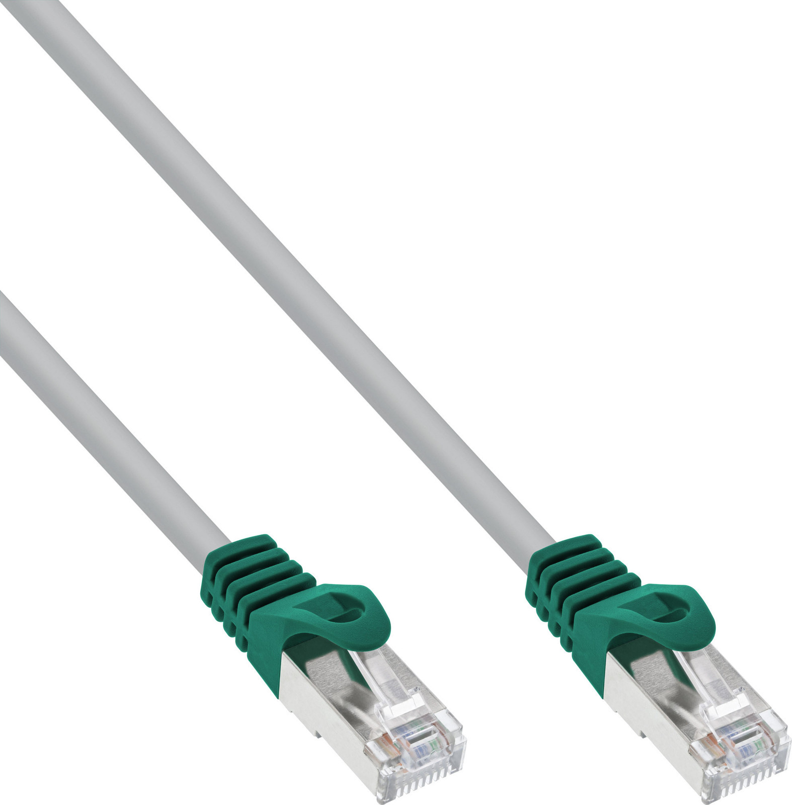 InLine S-FTP Kruispatchkabel Cat.5e, grijs, 0,5 meter