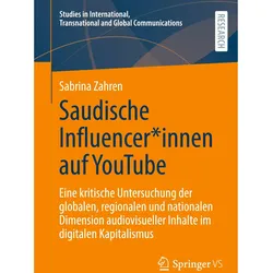 Saudische Influencer*innen auf YouTube, Fachbücher von Sabrina Zahren