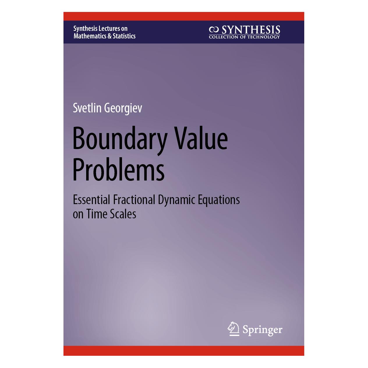 Springer Boundary Value Problems (Englisch, Softcover, Svetlin Georgiev) (57099122)
