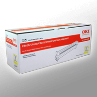 Oki Trommel 42918105 yellow