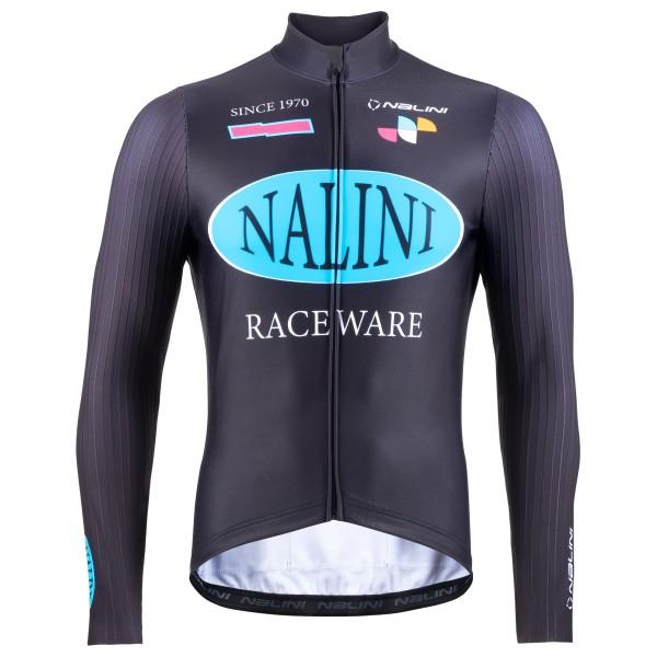 Nalini - Mortirolo L/S Jersey - Velotrikot Gr S blau