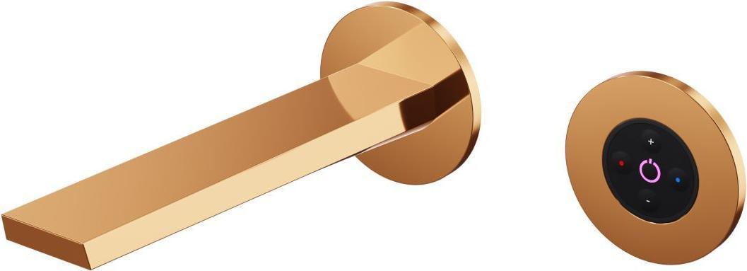 Steinberg Serie 260 Wand-Waschtischmischer, vollelektronische Mengen- und Temperaturregulierung, Ausladung 205mm, 2601814ERG